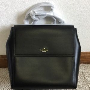 Kate Spade Black Somerville Road Megan Backpack